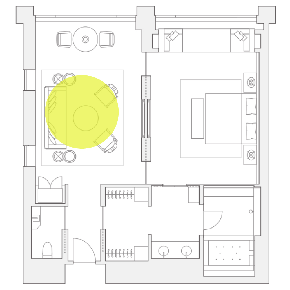 ROKU KYOTO　客室見取り図