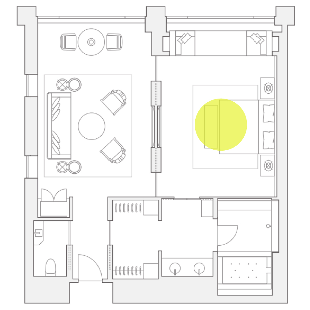 ROKU KYOTO　客室見取り図